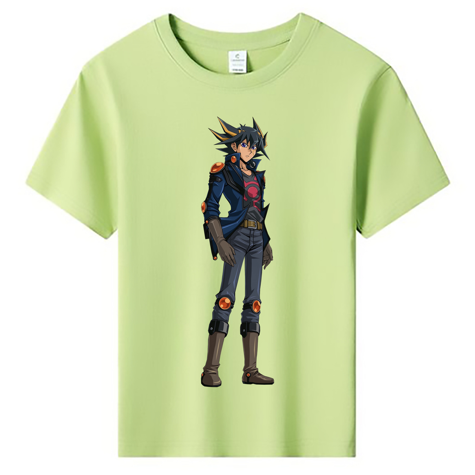 （画像用） 遊☆戯☆王 Yu-Gi-Oh! 綿100％キッズTシャツ（フロントプリント）